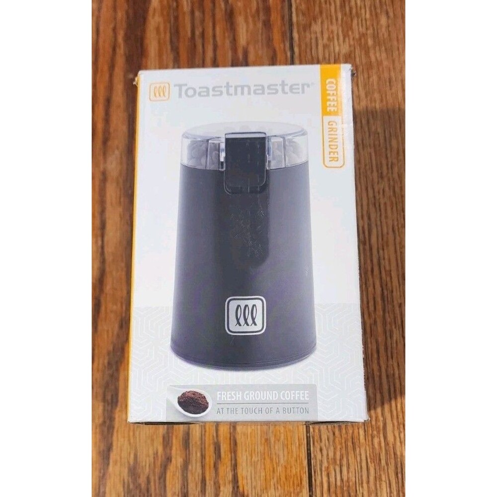 Toastmaster Coffee Bean Grinder Electric Model TM 101 CG Black NEW